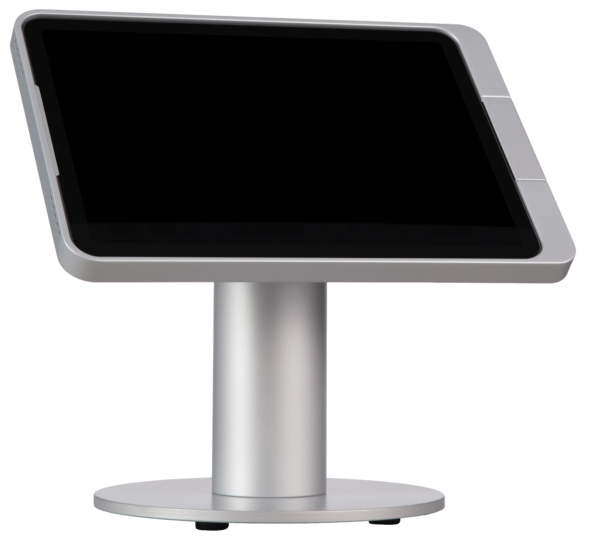 STANDED one kiosk — SuperSilver finish